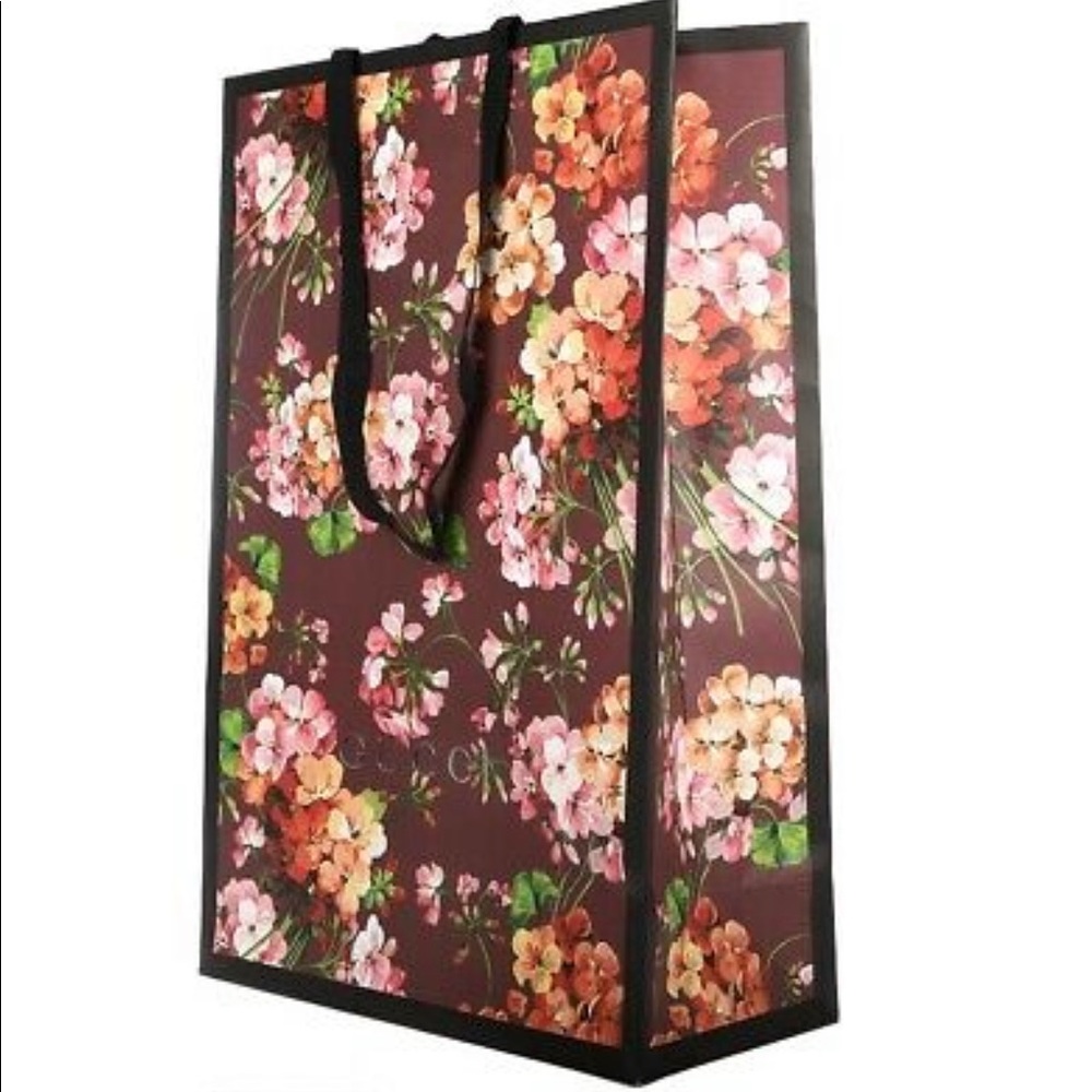 Gucci Floral Bloom XL Empty Shopping Bag